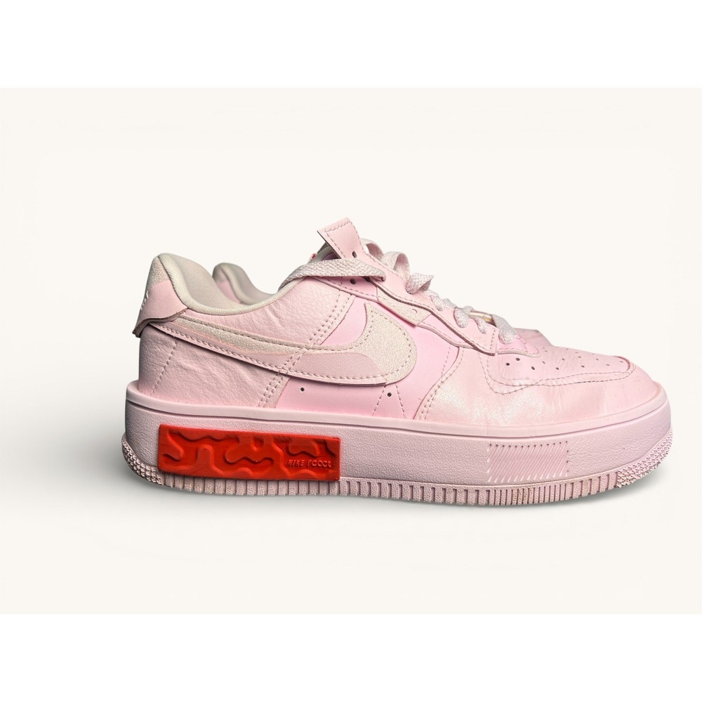 Nike Air Force 1 Fontanka Pink Foam Womens 8.5 Platform Sneakers